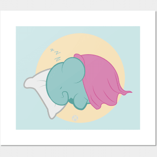 L-infant sleeping Posters and Art